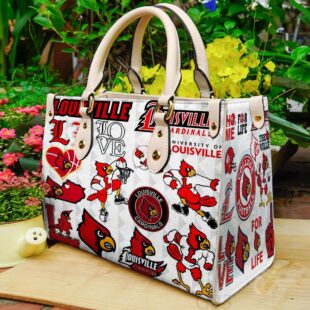 Louisville Cardinal Lover Women Leather handbag purse - SuperHyp