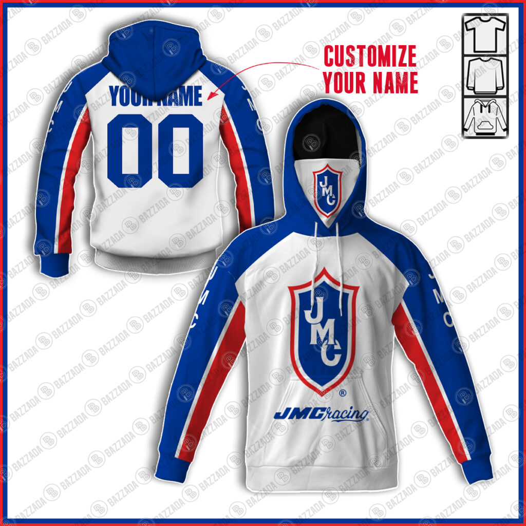 Customize name Hoodie, Mask Hoodie JMC OLD SCHOOL BMX JERSEY BMX ...