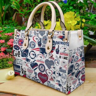New England Patriots Lover Women Leather handbag purse TF - SuperHyp