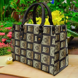 Versace Women Leather handbag purse VX - SuperHyp