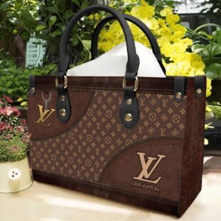 Louis vuitton brown women small handbag purse luxury brand for beauty