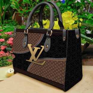 Louis vuitton yellow logo brown black luxury brand fashion premium women small handbag purse for beauty
