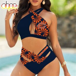 NFL Chicago Bears Women Bikini Set Sporty Bikini Sets
