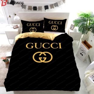 Luxury gucci logo fashion luxury brand model 24 bedding set home decoration Bedding Sets