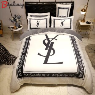 Ysl yves saint laurent luxury brand type 01      s Bedding Sets home decor covers bedspread sheets bedroom idea duvet bedclothes bed linen blankets