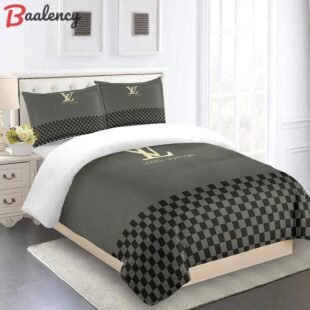 Louis vuitton fashion logo limited luxury brand bedding set  home decorations 29 Bedding Sets