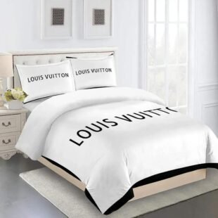 Louis vuitton fashion logo limited luxury brand bedding set  home decorations 16 Bedding Sets
