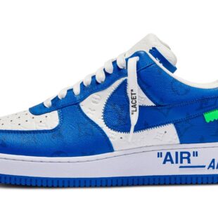 Louis Vuitton x Nike Air Force 1?07 LV8 Low Blue