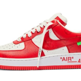 Louis Vuitton x Nike Air Force 1?07 LV8 Low Red