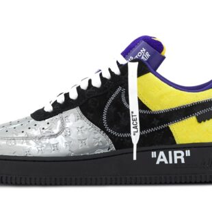 Louis Vuitton x Nike Air Force 1?07 LV8 Low Silver