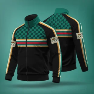 Luxury Brand Stand Collar Jacket For Men - CHIC071204