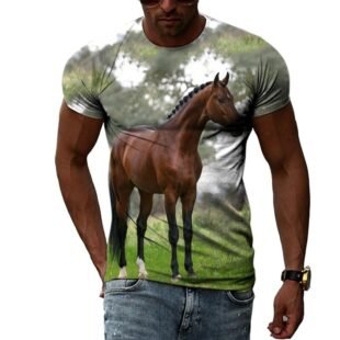 Men's horse t-shirts
